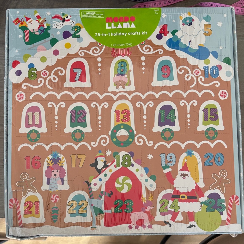Mondo Llama Holiday Crafts Kit for Kids - Multicolor
